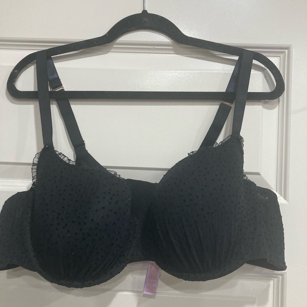 Savage X Fenty Black Underwire Padded Bra